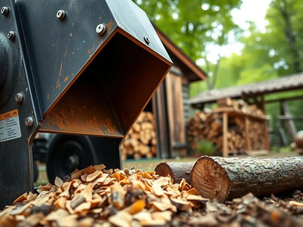 Maszyna do rozdrabniania drewna — jak wybrać i na co zwrócić uwagę?